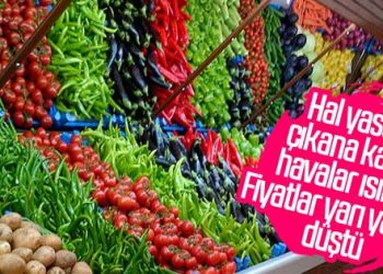 Havaların ısınması pazar fiyatlarını etkiledi
