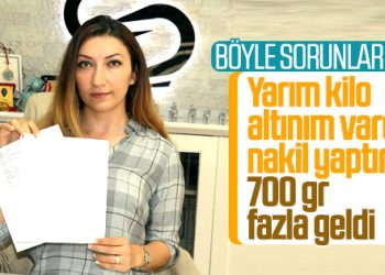 Hesabına yanlışlıkla altın yatırıldı