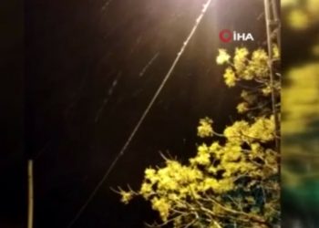 İstanbul’da ilk kar Silivri’ye düştü