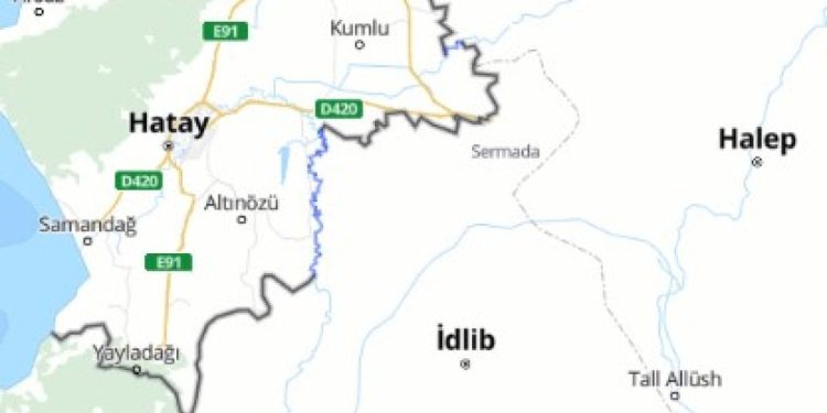 Suriye’nin İdlib kentindeki deprem Türkiye’de de hissedildi