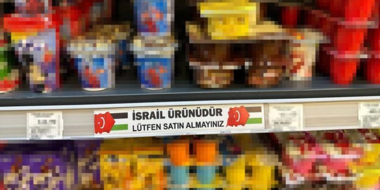 Ordu’da market sahibinin garip İsrail boykotu